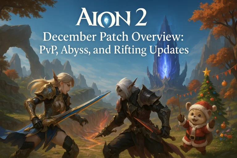 A Closer Look at the Latest Aion 2 Updates: What Players Should Really Expect