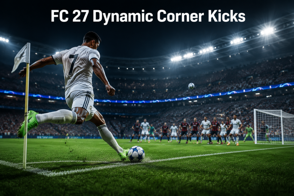 FC 27 Dynamic Corner Kicks: Two-Phase Controls Explained