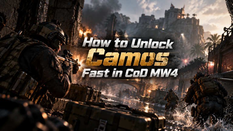 How to Unlock Camos Fast in CoD MW4